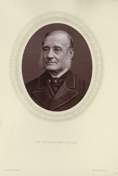 صورة السير روثرفورد ألكوك بواسطة لوك ويتفيلد